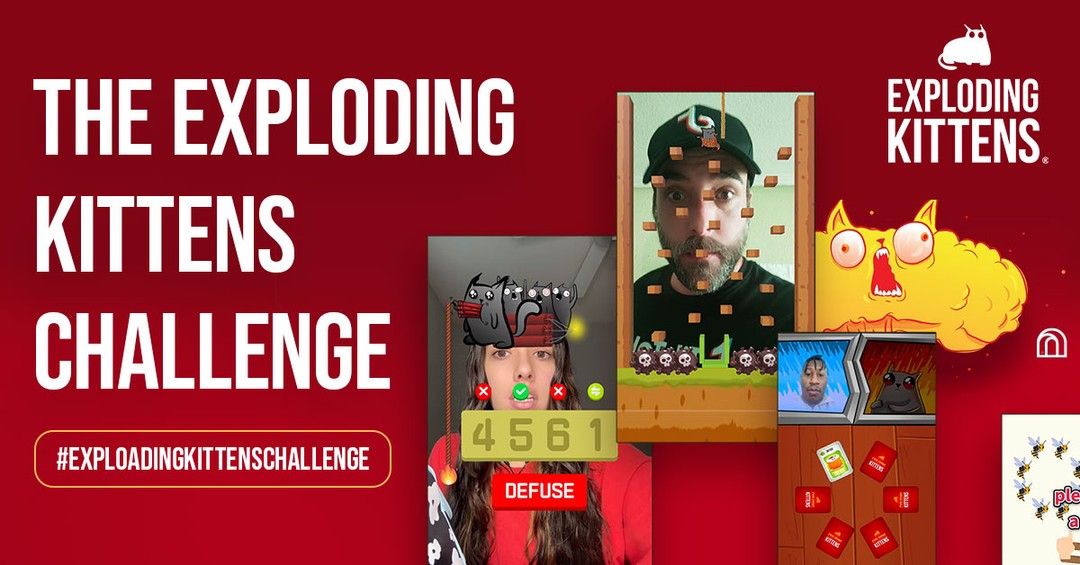 Cover of Lenslist x Effect House Exploding Kittens Challenge