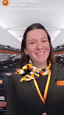 easyJet AR Uniform