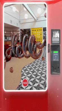 Coca-Cola AR Vending Machine