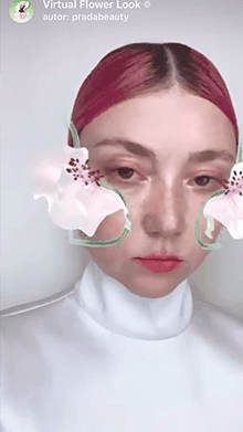 Virtual Flower Look