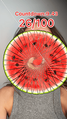 100 Cut Watermelon