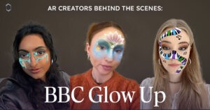 Article "AR Creators Behind the Scenes: BBC Glow Up" cover
